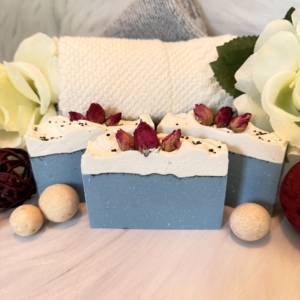 Blue Amber + Vanilla Soap