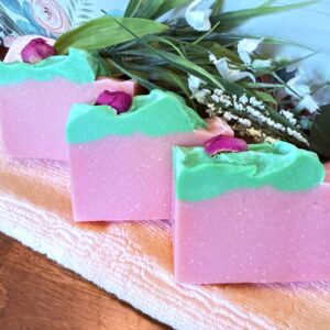 Pink Mimosa Tallow + Goats Milk Soap
